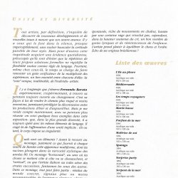 Texte Roberto Pontual, Maison de L'Amérique Latine 1994